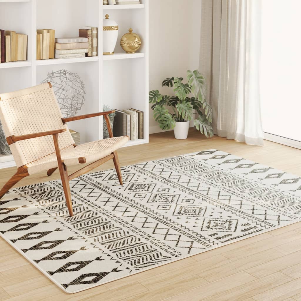 Indoor & Outdoor Rug Short Pile Multicolour 160x230 cm Anti Slip