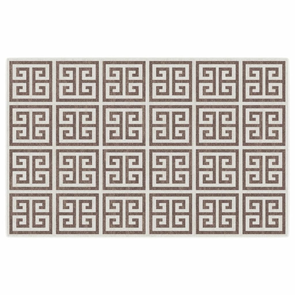 Indoor & Outdoor Rug Short Pile Multicolour 190x300 cm Anti Slip