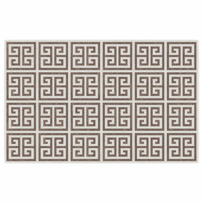 Indoor & Outdoor Rug Short Pile Multicolour 190x300 cm Anti Slip