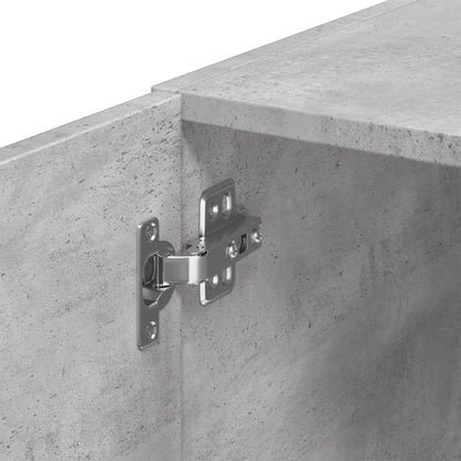 Wall Cabinet Concrete Grey 30x42.5x40 cm Engineered Wood