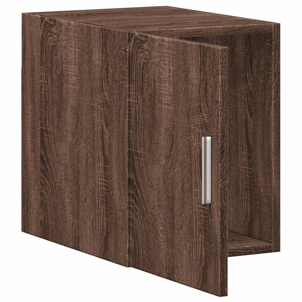 Wall Cabinet Brown Oak 30x42.5x40 cm Engineered Wood