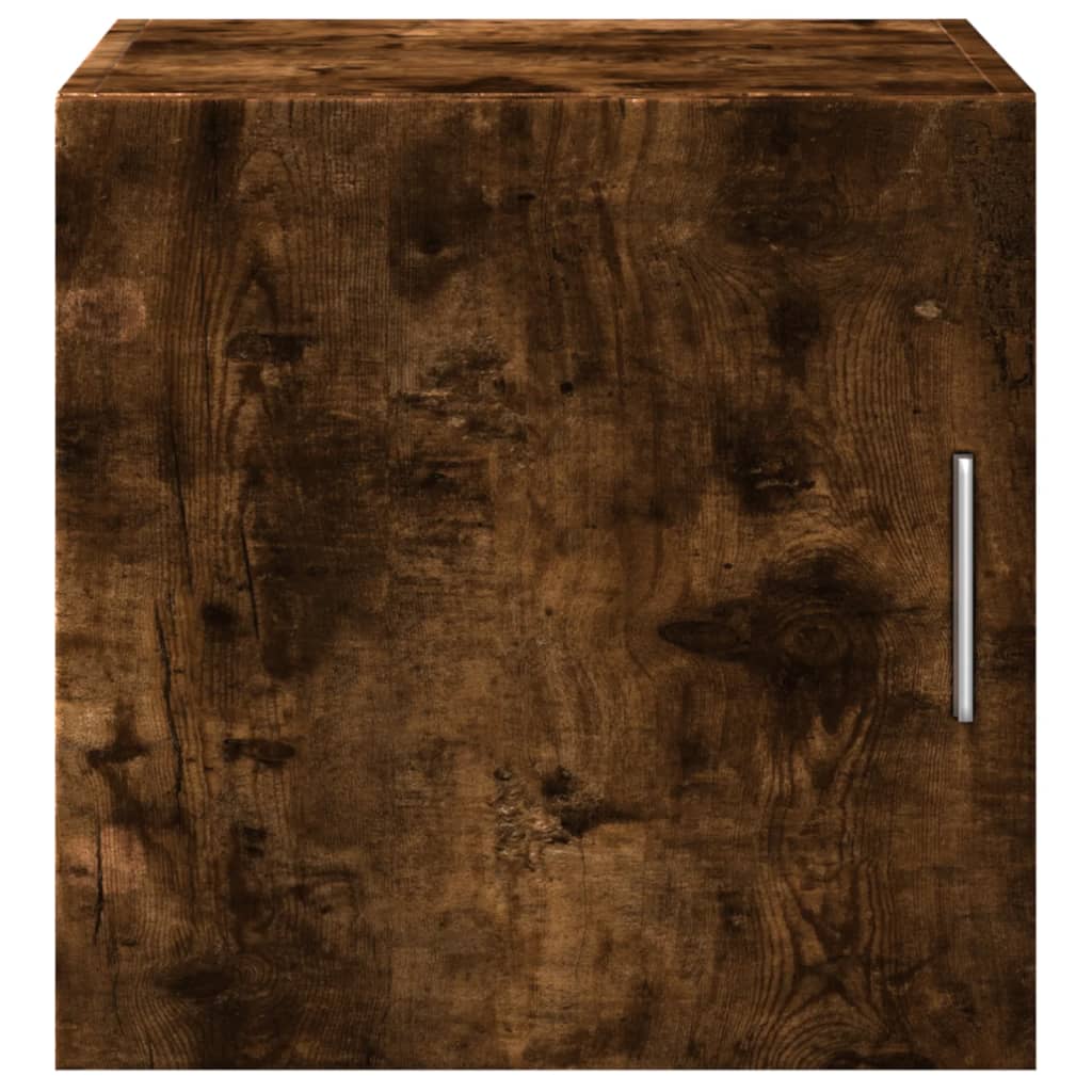 Wall Cabinet Smoked Oak 40x42.5x40 cm Engineered Wood