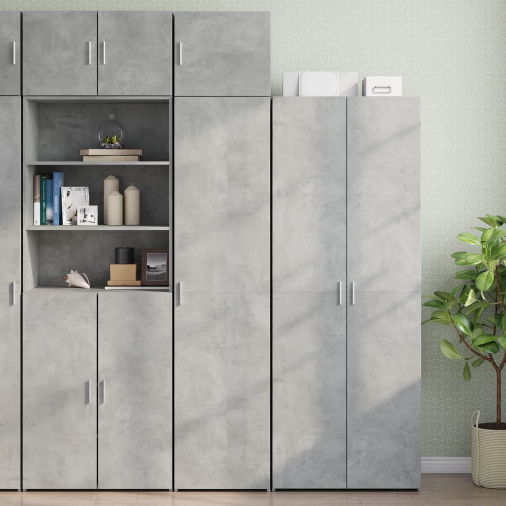 Wall Cabinet Concrete Grey 45x42.5x40 cm Engineered Wood