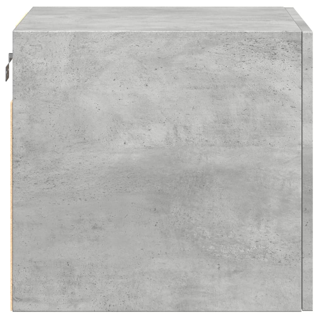 Wall Cabinet Concrete Grey 45x42.5x40 cm Engineered Wood