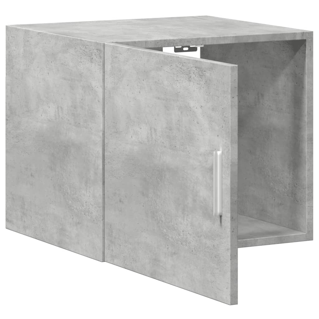 Wall Cabinet Concrete Grey 45x42.5x40 cm Engineered Wood