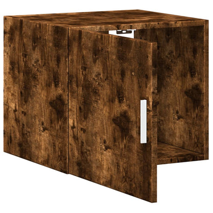 Wall Cabinet Smoked Oak 45x42.5x40 cm Engineered Wood