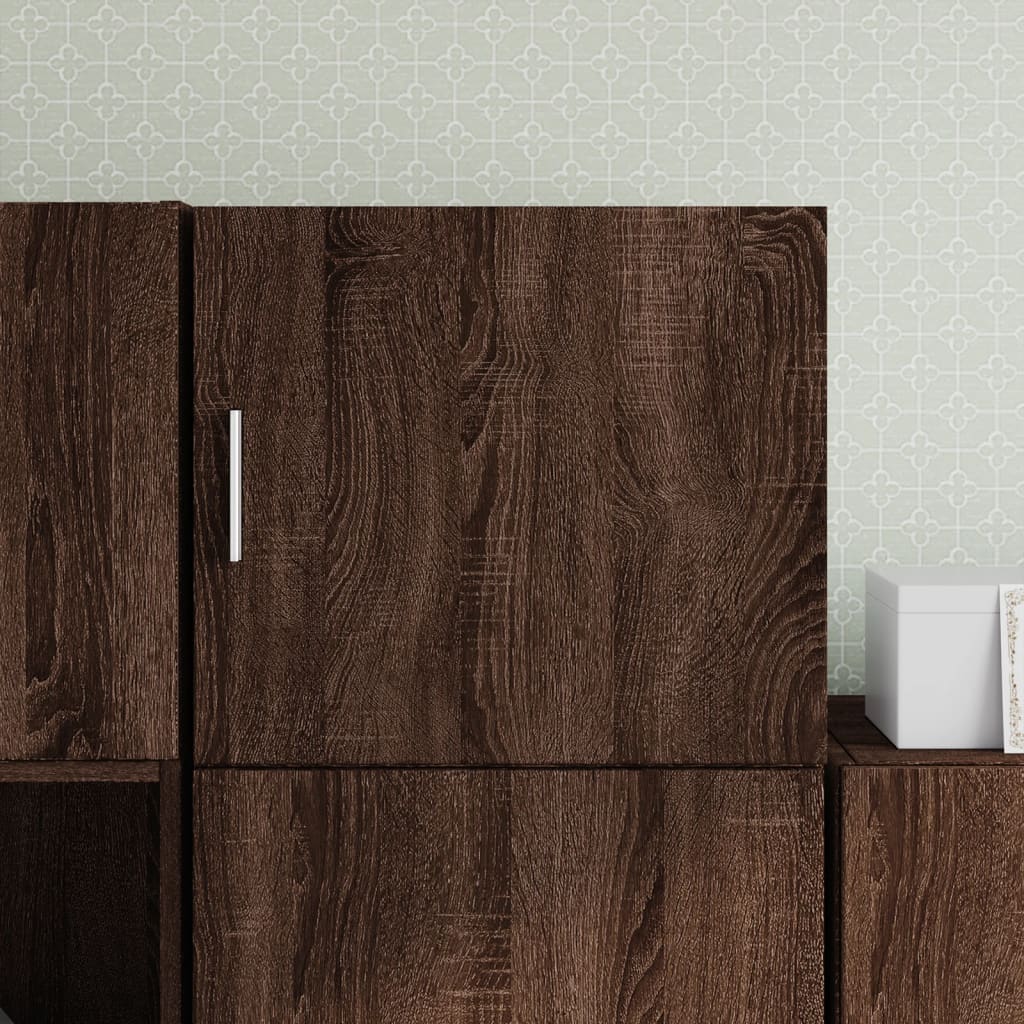 Wall Cabinet Brown Oak 45x42.5x40 cm Engineered Wood