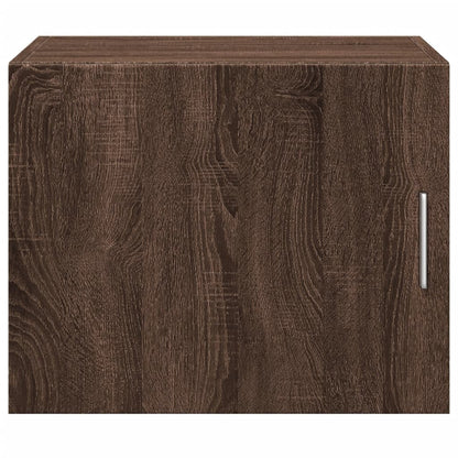 Wall Cabinet Brown Oak 50x42.5x40 cm Engineered Wood