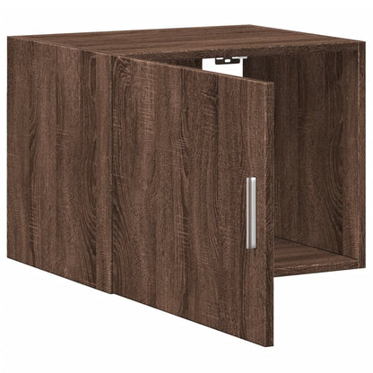 Wall Cabinet Brown Oak 50x42.5x40 cm Engineered Wood