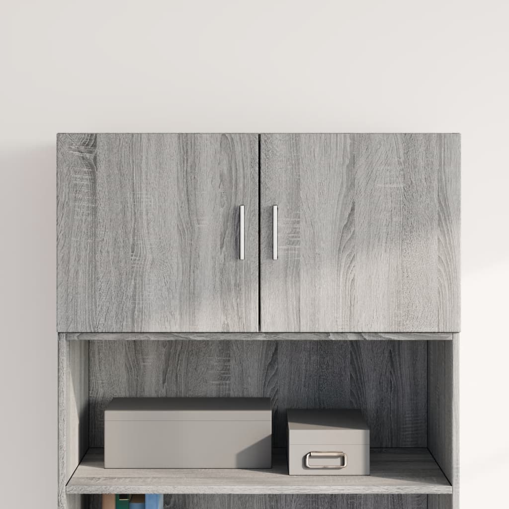 Wall Cabinet Grey Sonoma 80x42.5x40 cm Engineered Wood