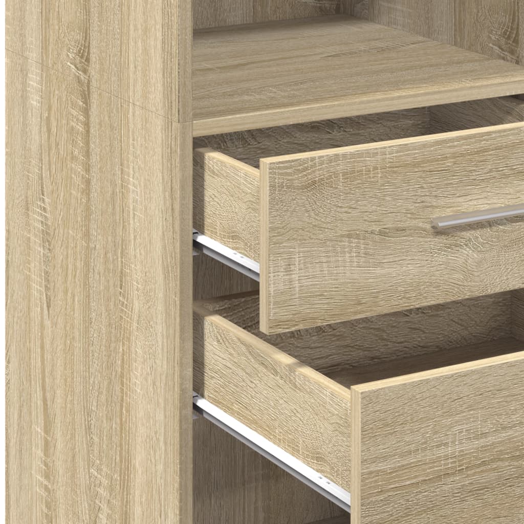 Highboard Sonoma Oak 30x42.5x124 cm Engineered Wood