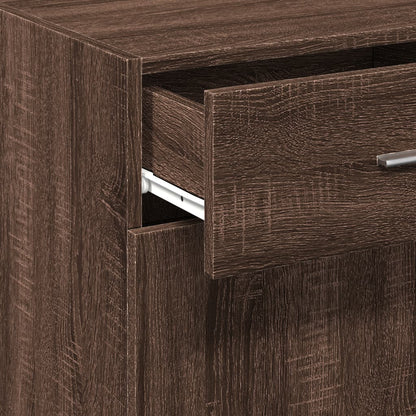 Sideboard Brown Oak 45x42.5x93 cm Engineered Wood