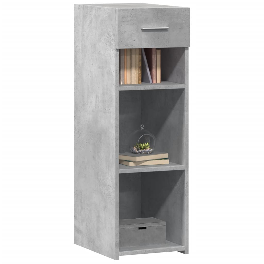 Sideboard Concrete Grey 30x42.5x93 cm Engineered Wood