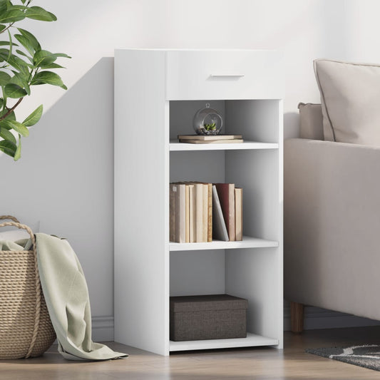 Sideboard White 40x42.5x93 cm Engineered Wood