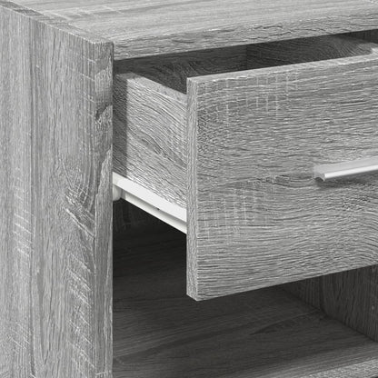 Sideboard Grey Sonoma 40x42.5x93 cm Engineered Wood