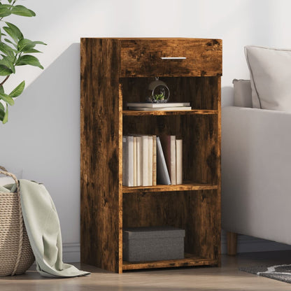 Sideboard Smoked Oak 45x42.5x93 cm Engineered Wood