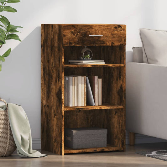 Sideboard Smoked Oak 50x42.5x93 cm Engineered Wood