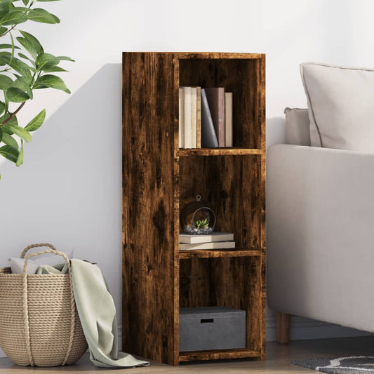 Sideboard Smoked Oak 30x41x93 cm Engineered Wood