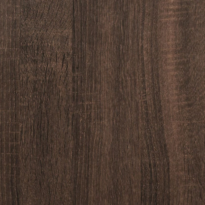 Sideboard Brown Oak 45x41x93 cm Engineered Wood