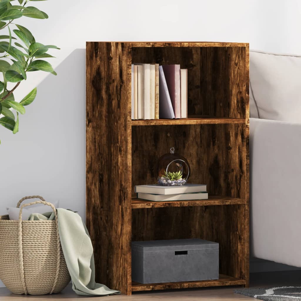 Sideboard Smoked Oak 50x41x93 cm Engineered Wood