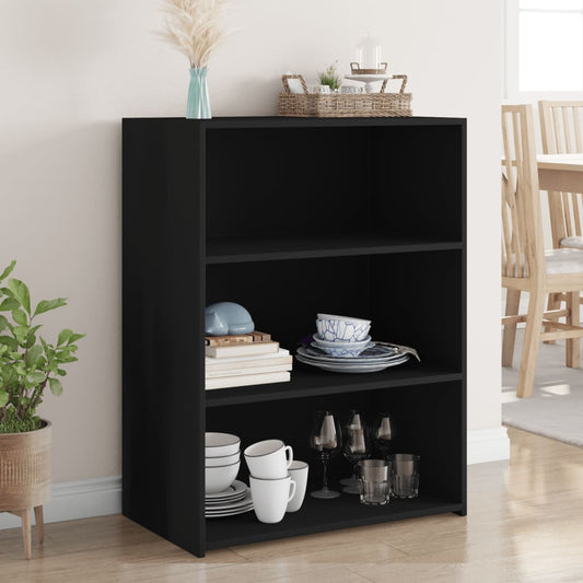 Sideboard Black 70x41x93 cm Engineered Wood