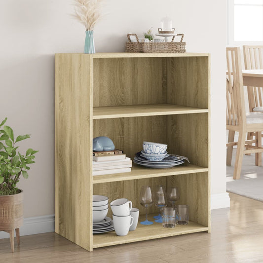 Sideboard Sonoma Oak 70x41x93 cm Engineered Wood