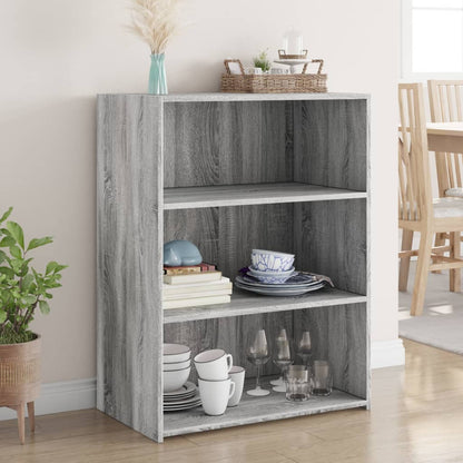 Sideboard Grey Sonoma 70x41x93 cm Engineered Wood