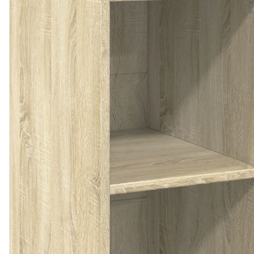 Highboard Sonoma Oak 30x41x124 cm Engineered Wood