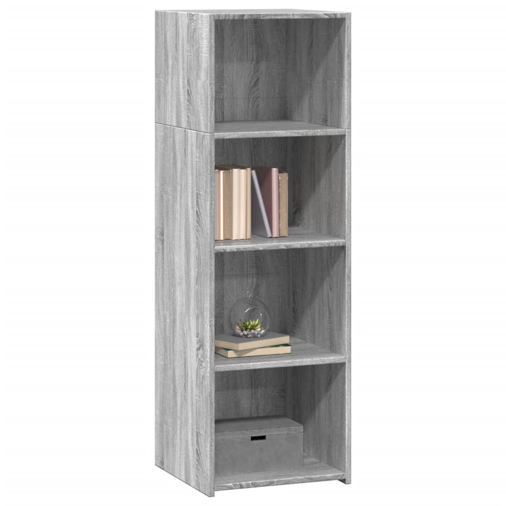 Highboard Grey Sonoma 40x41x124 cm Engineered Wood