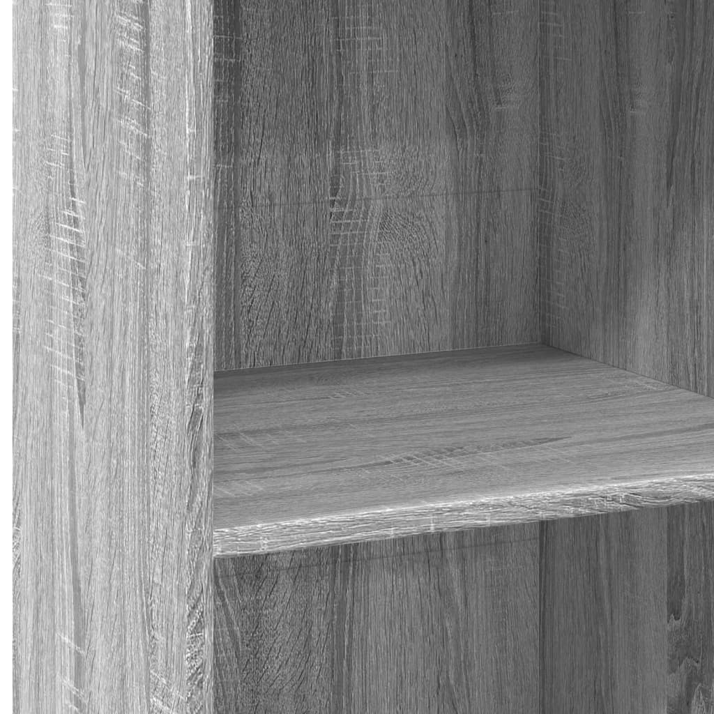 Highboard Grey Sonoma 45x41x124 cm Engineered Wood