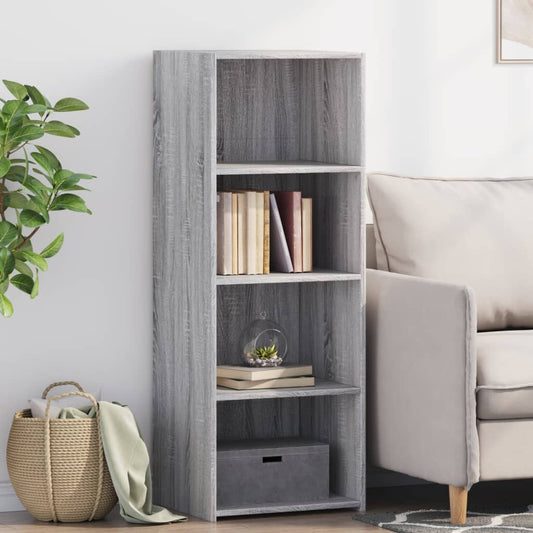 Highboard Grey Sonoma 45x41x124 cm Engineered Wood