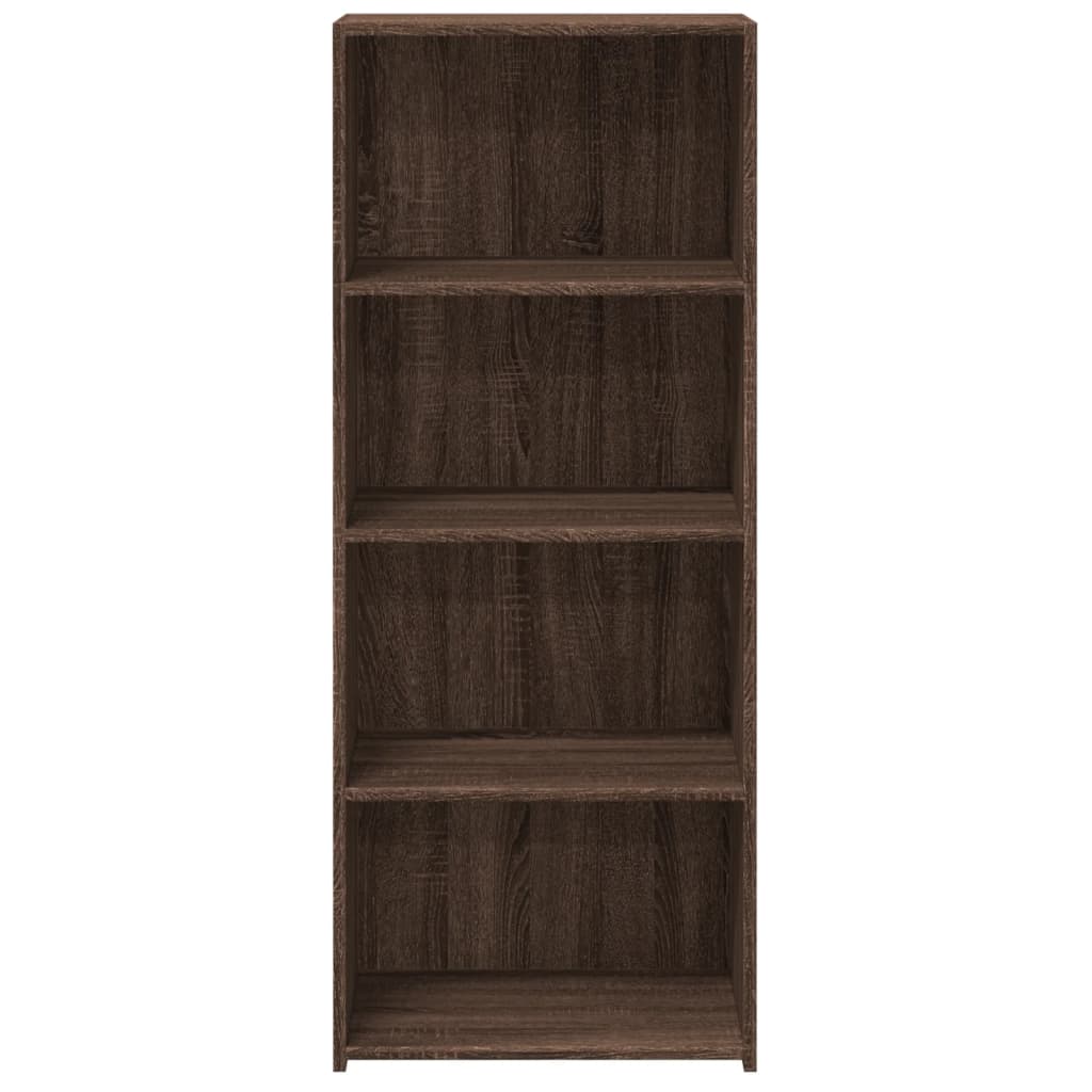 Highboard Brown Oak 50x41x124 cm Engineered Wood