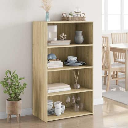 Highboard Sonoma Oak 70x41x124 cm Engineered Wood