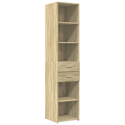 Highboard Sonoma Oak 40x42.5x185 cm Engineered Wood