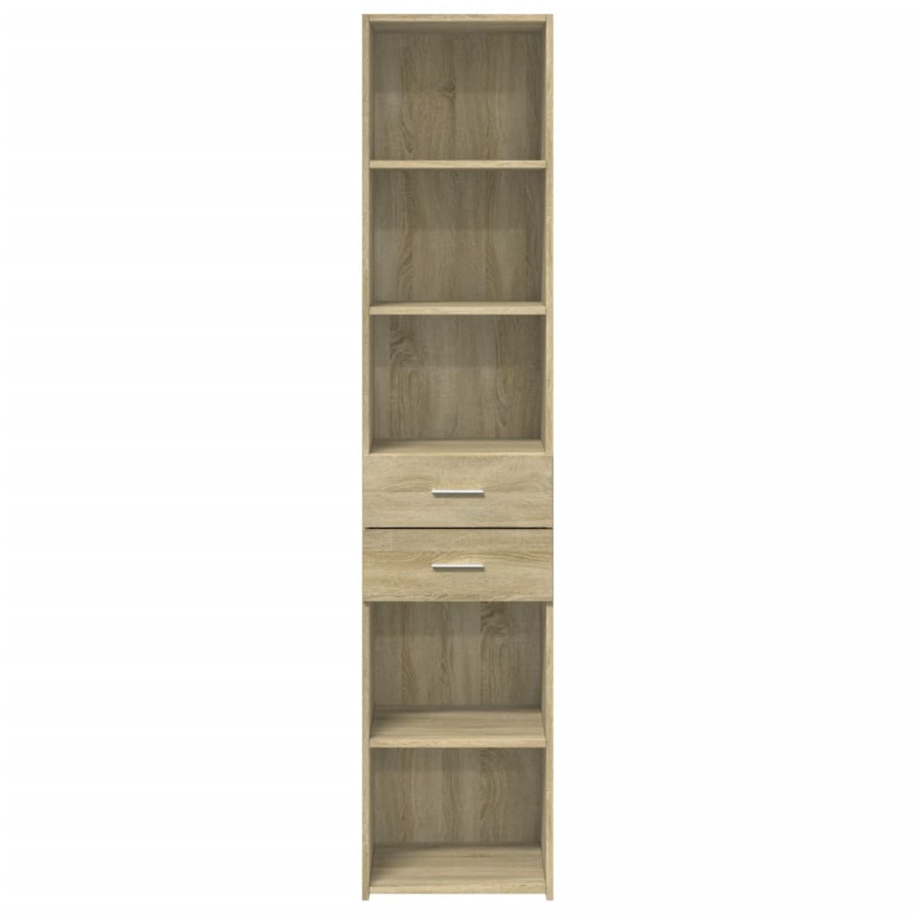 Highboard Sonoma Oak 40x42.5x185 cm Engineered Wood