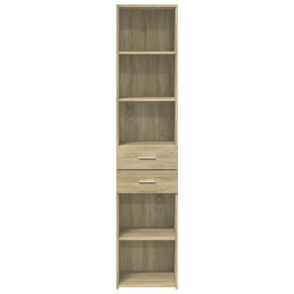 Highboard Sonoma Oak 40x42.5x185 cm Engineered Wood