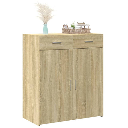 Sideboard Sonoma Oak 80x42.5x93 cm Engineered Wood