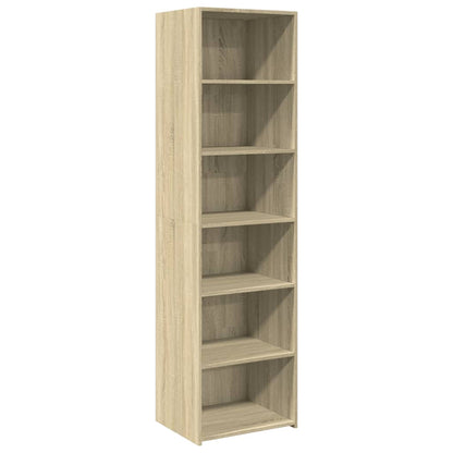 Highboard Sonoma Oak 50x41x185 cm Engineered Wood