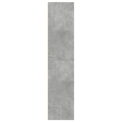 Highboard Concrete Grey 70x41x185 cm Engineered Wood