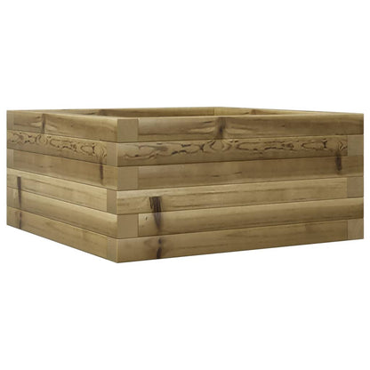 Garden Planter 50x50x23 cm Impregnated Wood Pine