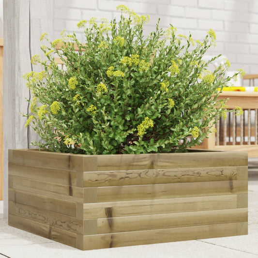 Garden Planter 50x50x23 cm Impregnated Wood Pine