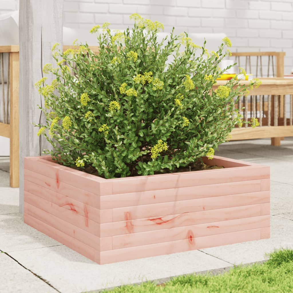 Garden Planter 60x60x23 cm Solid Wood Douglas