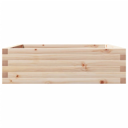 Garden Planter 80x80x23 cm Solid Wood Pine