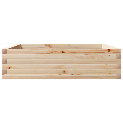 Garden Planter 90x90x23 cm Solid Wood Pine