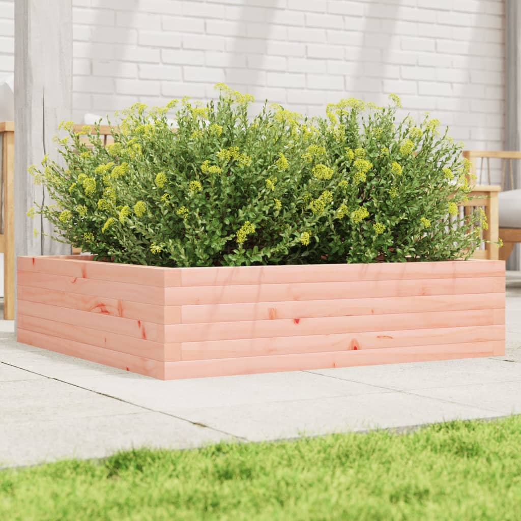 Garden Planter 90x90x23 cm Solid Wood Douglas