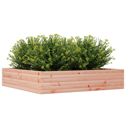 Garden Planter 110x110x23 cm Solid Wood Douglas