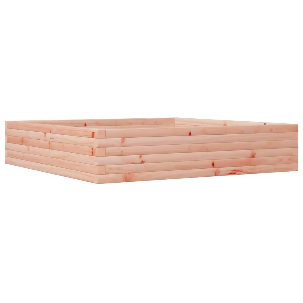 Garden Planter 110x110x23 cm Solid Wood Douglas