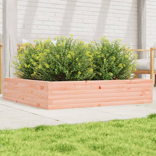 Garden Planter 110x110x23 cm Solid Wood Douglas