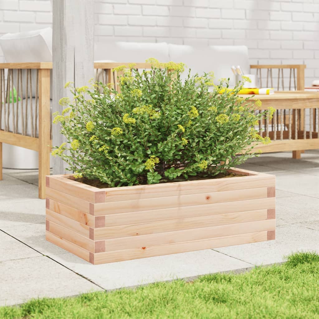 Garden Planter 70x40x23 cm Solid Wood Pine