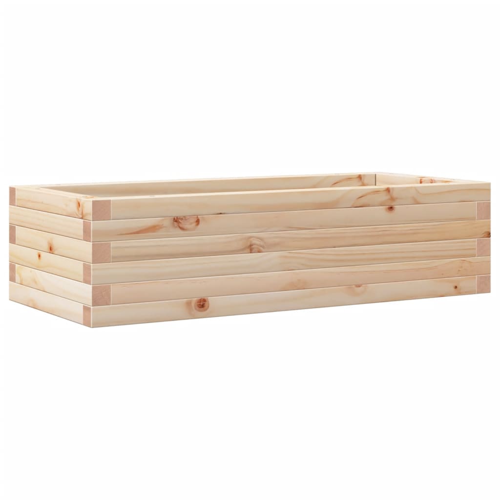 Garden Planter 90x40x23 cm Solid Wood Pine